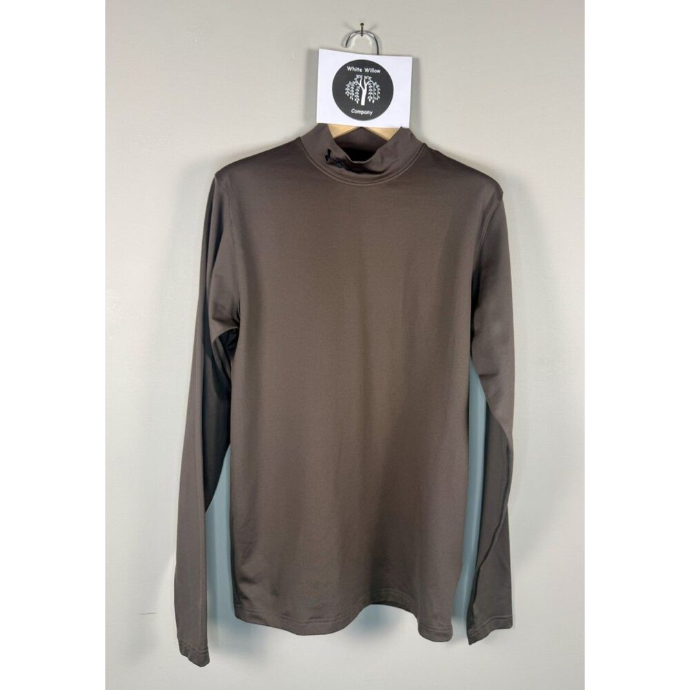 Under Armour Men's Brown Cold Gear Mock Turtleneck Size Medium